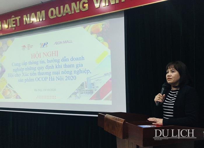 Phó Giám đốc HPA - Nguyễn Thị Mai Anh phát biểu tại Hội nghị